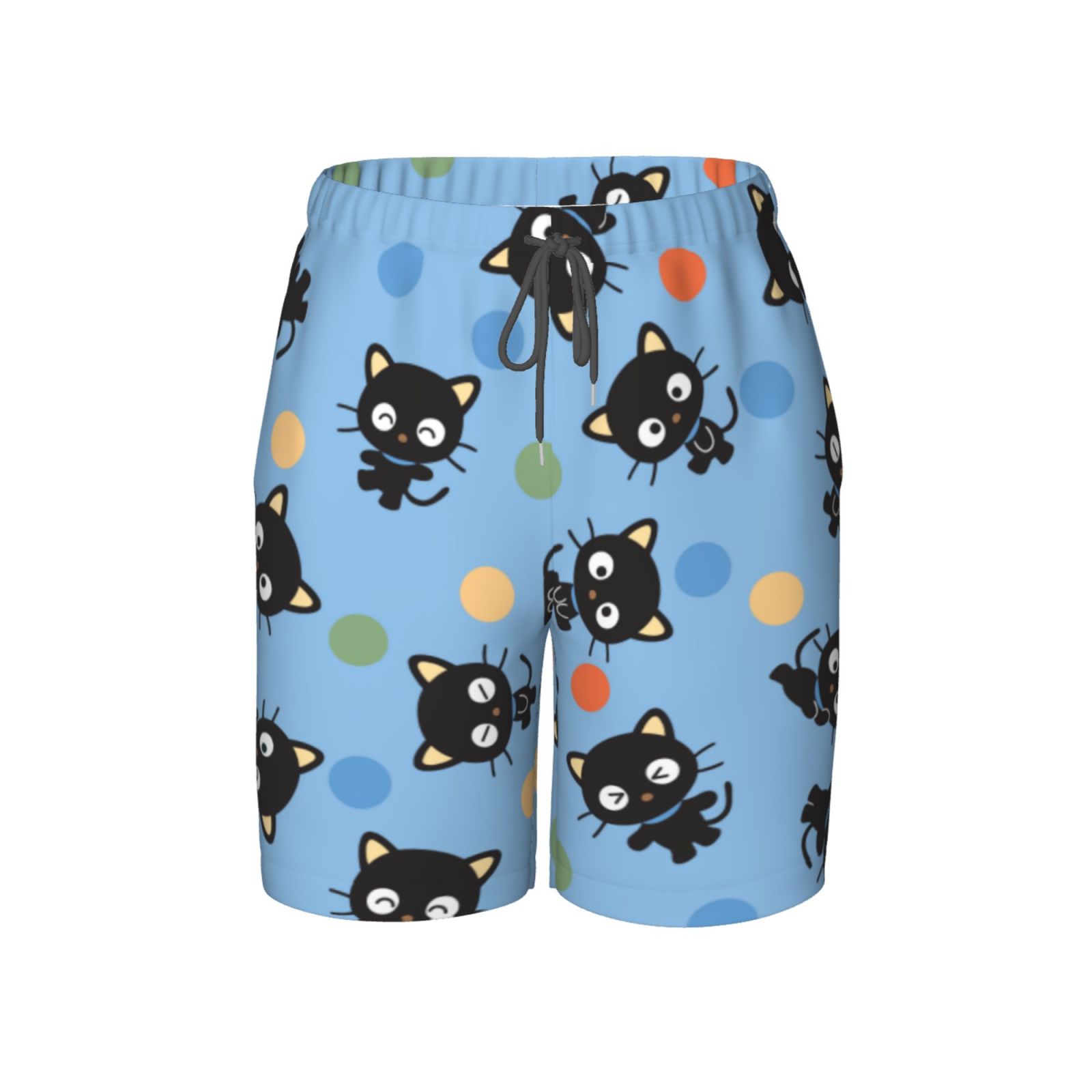 Chococat Swin Trunks For Boys Girls, Quick Dry Swim Shorts, Kids Beach Shorts Bathing Suit